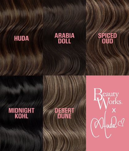 Beauty Works Barely There Clip ins - Arabia Doll