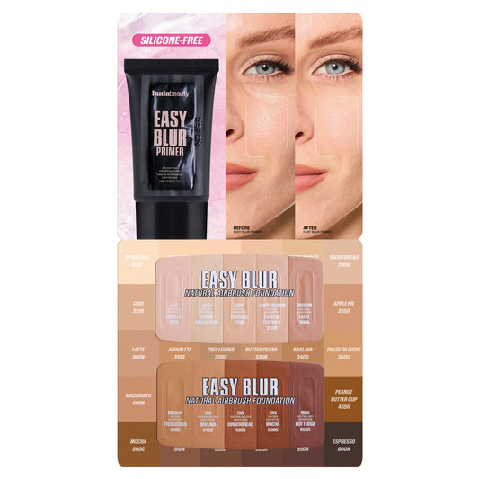 Easy Blur Foundation Sample Card